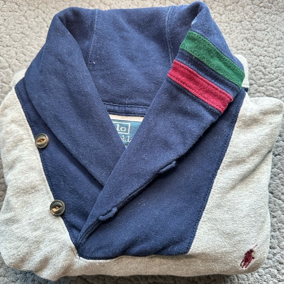 Polo Ralph Lauren Rare Design Collar Pullover - Picture 2 of 3